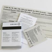 B&W information leaflets