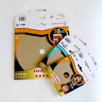 Laminated corrugated disc sleeve packagings